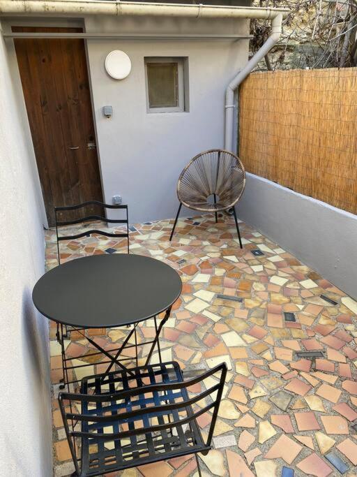 Superbe Appartement Climatise Avec Patio Montpellier Exterior foto