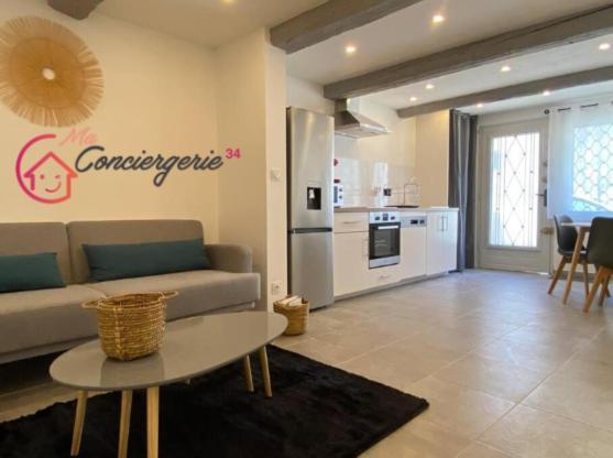 Superbe Appartement Climatise Avec Patio Montpellier Exterior foto